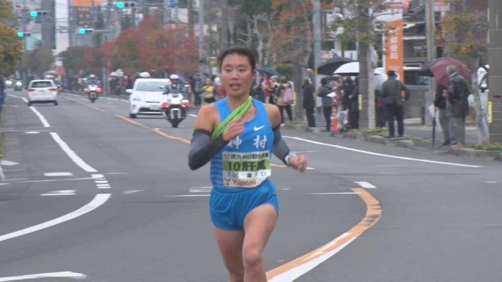 3区で区間新をマーク！　7年ぶりに記録を塗り替えた　瀬戸口恋空選手