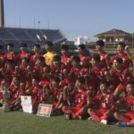 県大会優勝で笑顔緒を見せた選手たち　全国でも「魅せる」「攻撃的な」サッカーに期待が集まる神村学園