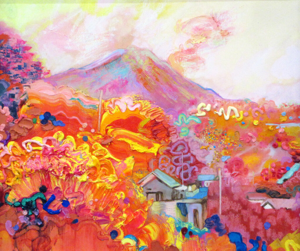 ①大賞(桜島部門)「燃えるような呼吸を食らい」高橋キブリ