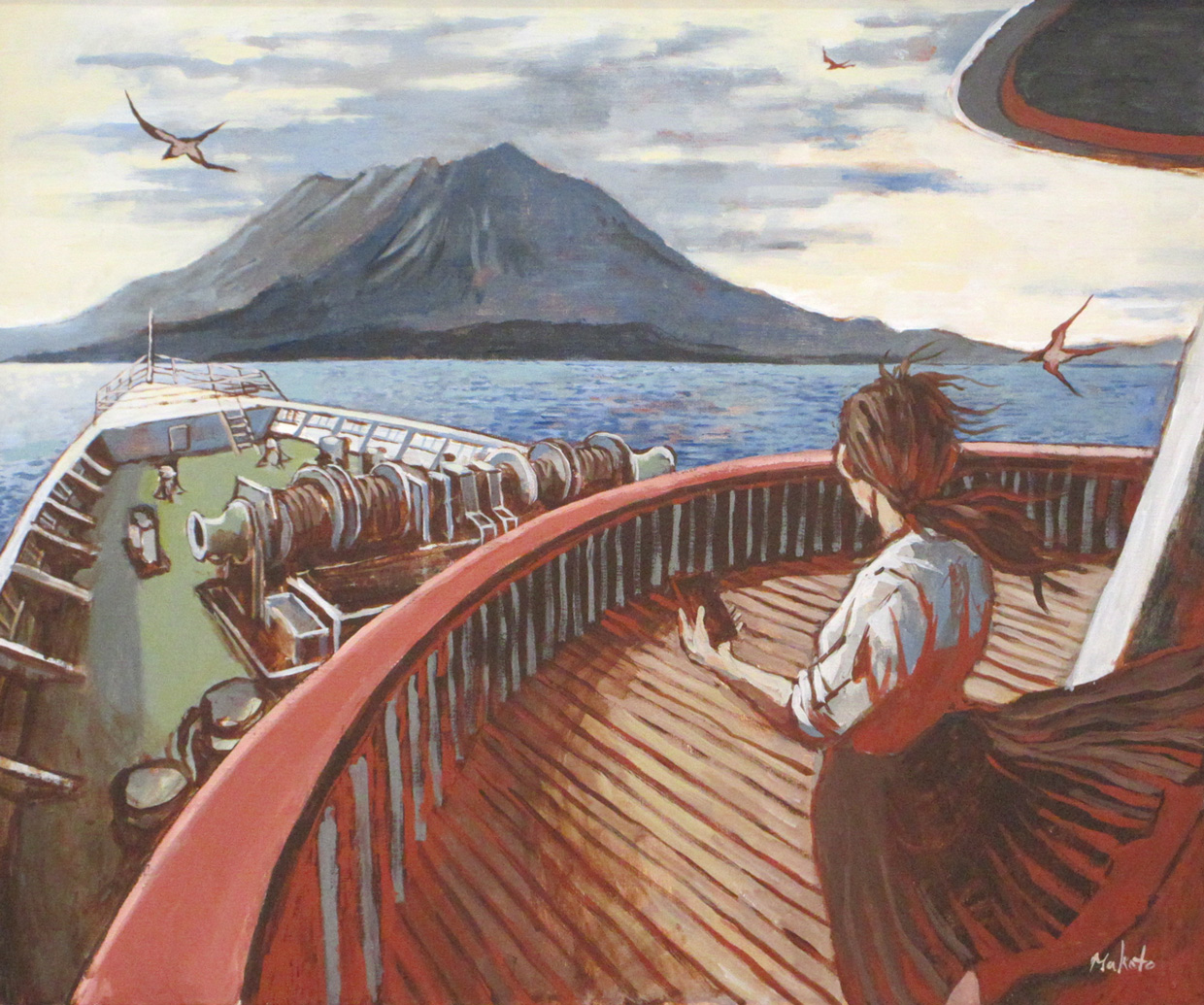 ⑧優秀賞「春を告げる」中野誠