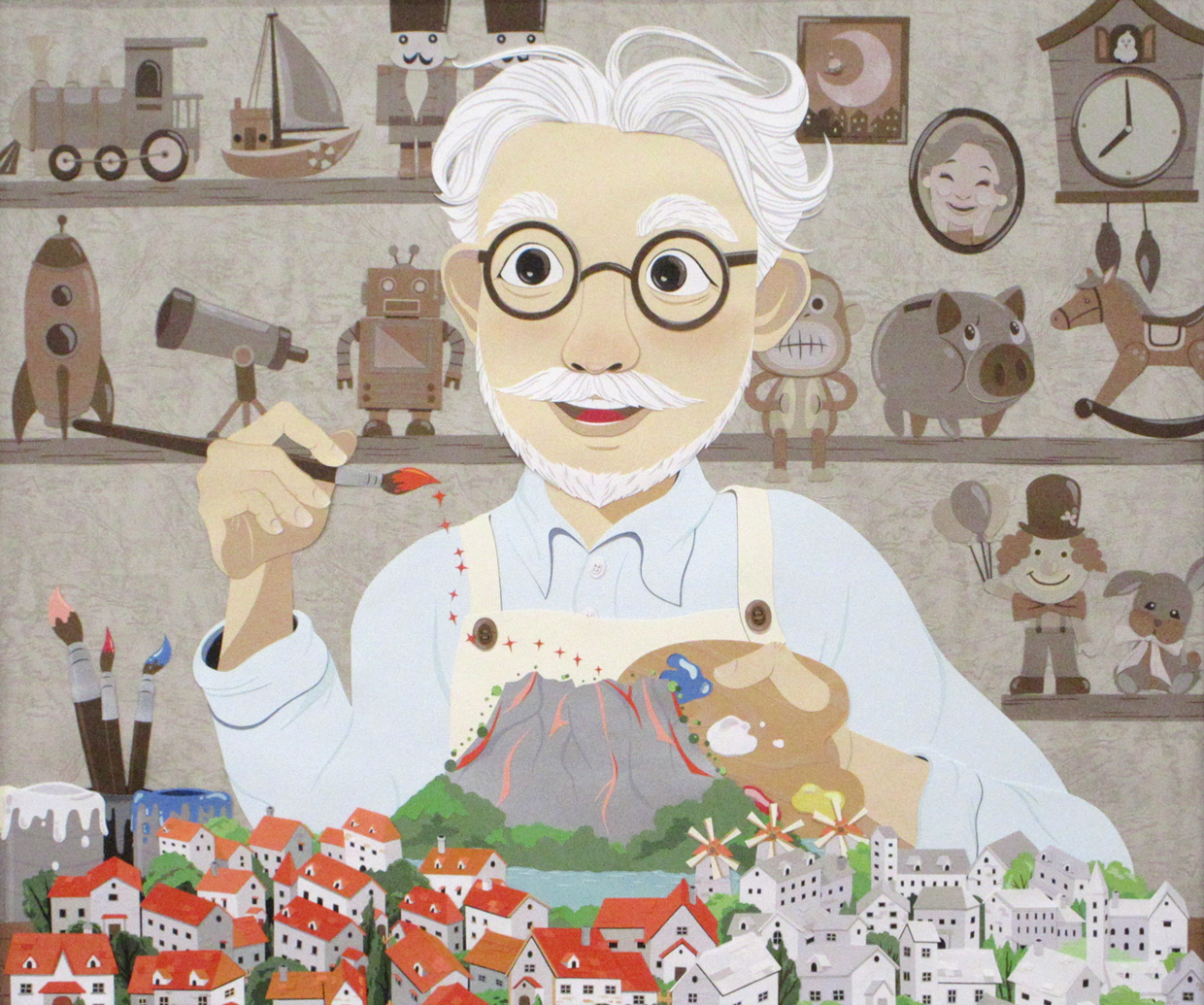 ⑩優秀賞「HELLO MY TOWN」林田法子