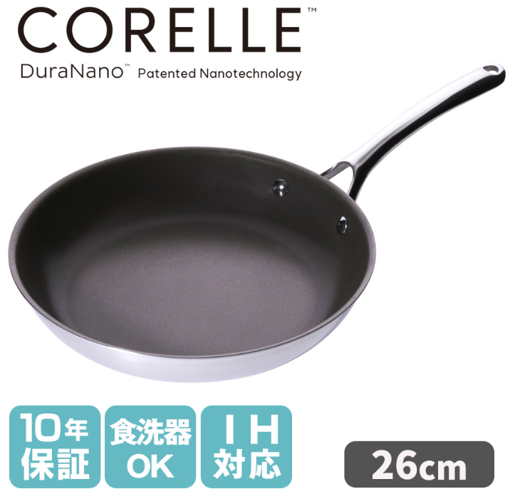 MBCショッピング「「淳と知りたい女～買う前に聞いておきたい新常識SP～」
」CORELLE IHフライパン26cm
