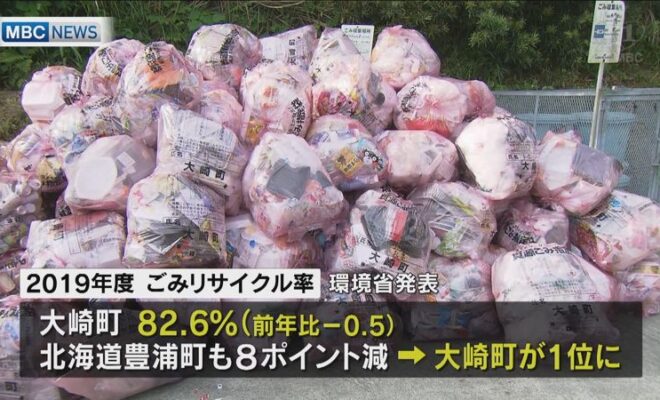 大崎町 自治体別ごみリサイクル率で再び日本一